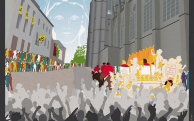 Affiche de la Procession du Car d’Or 2019